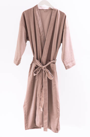 Bianca Lorenne - Nokori Pink Clay Housecoat